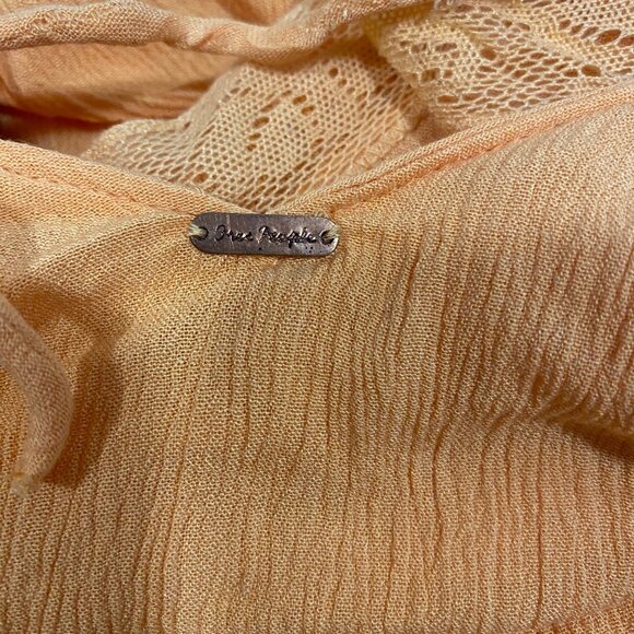 Free People Home Again Crop Cami‎ Orange Size XS - Picture 7 of 11